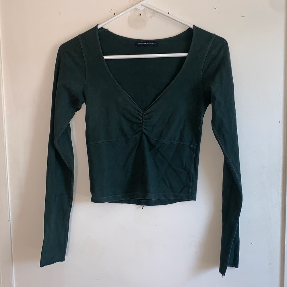 Brandy Melville Gina ruched front top